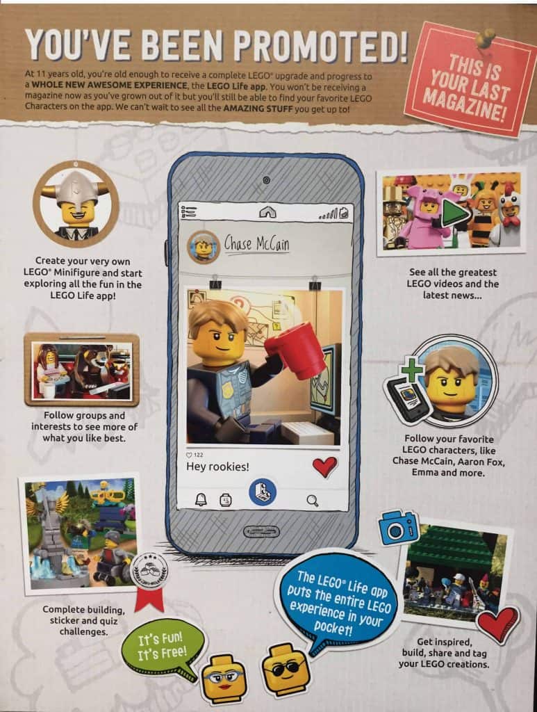 Life discount lego app