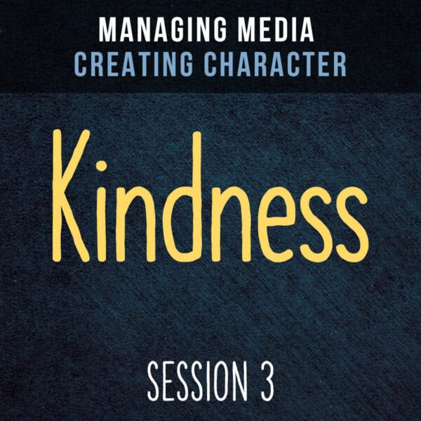 Managing Media Creating Character - Session 3 Kindness Streaming