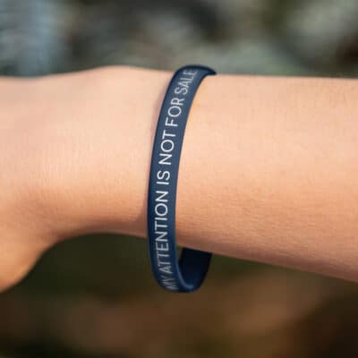 "My Attention Is Not For Sale" Wristband