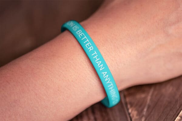 "God's Creation Is Better Than Anything On A Screen" Wristband - Image 5
