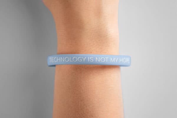 "Technology Is Not My Hope" Wristband - Image 5