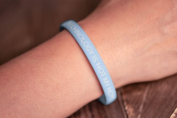 "Technology Is Not My Hope" Wristband