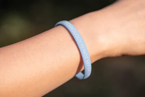 "Technology Is Not My Hope" Wristband - Image 3